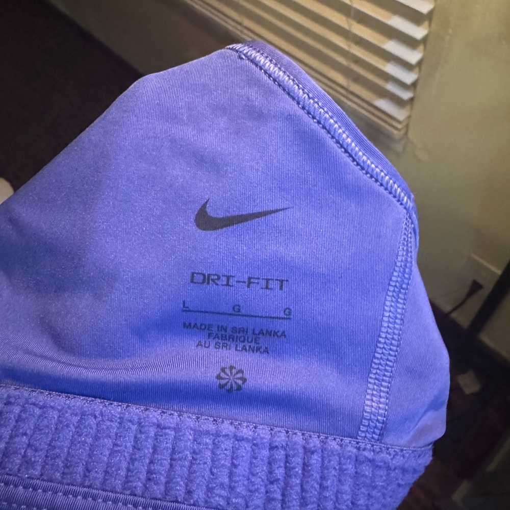 Nike Women's Vibrant Blue Sports Bra - Picture 3 of 4